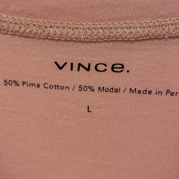 Vince Tops Vince Little Boy Womens Pink Modal Tee Shirt Poshmark